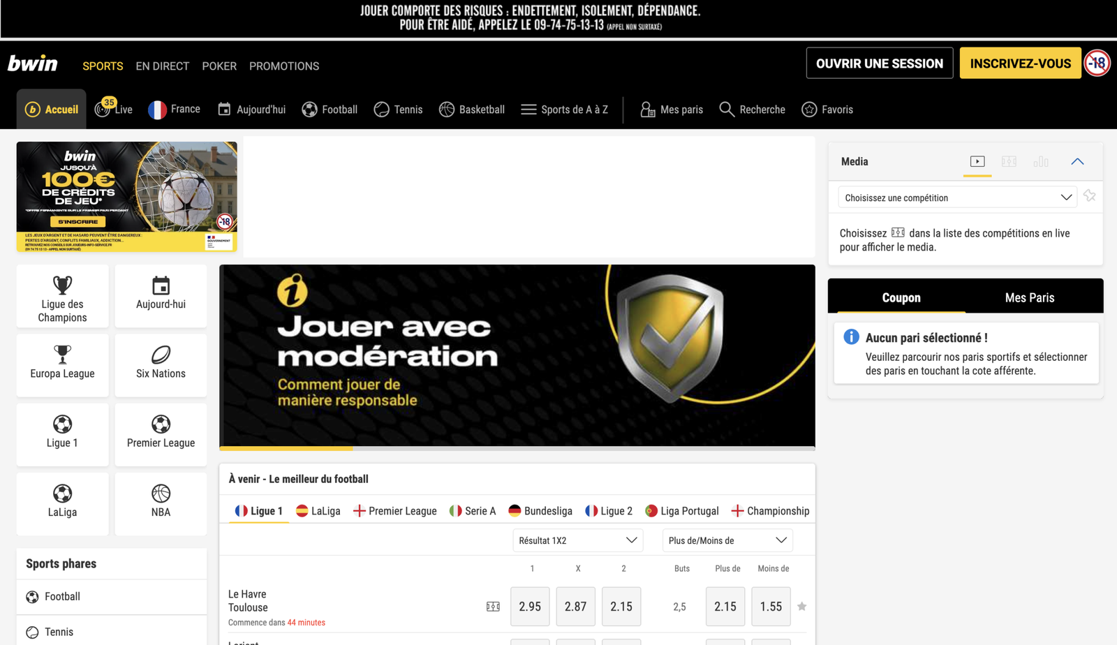 Bwin France – casino en ligne fiable pour paris sportifs et poker sous licence ANJ